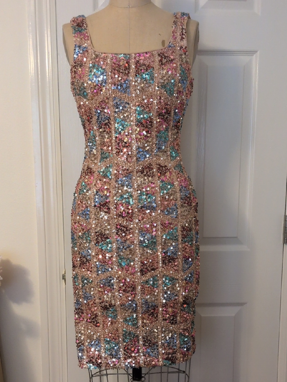 Cache Bodycon Sequin Tank Dress NWT Sz. XXS